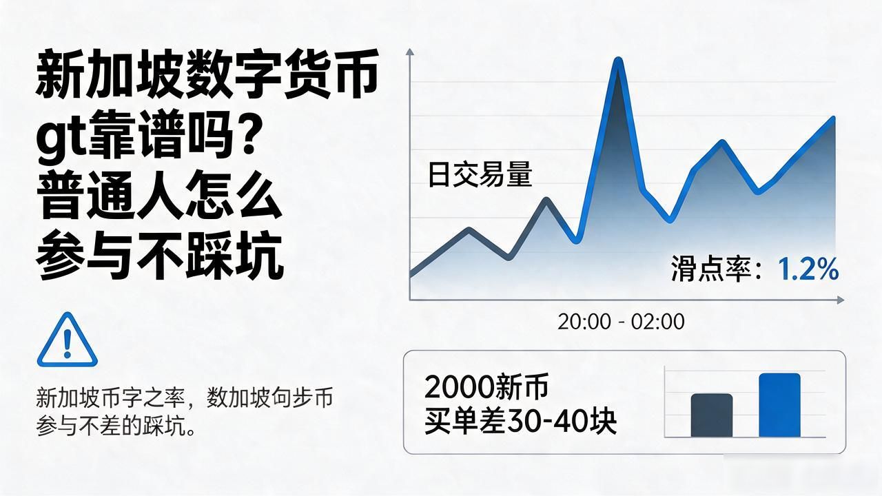 新加坡数字货币gt靠谱吗？普通人怎么参与不踩坑