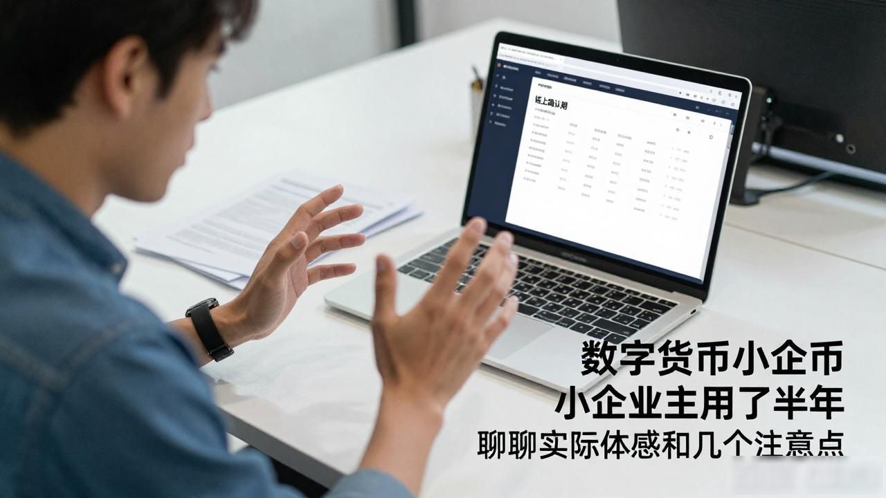 数字货币小企币 小企业主用了半年 聊聊实际体感和几个注意点