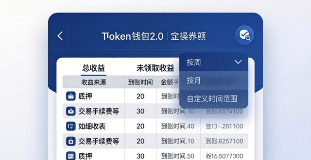 如何在imToken钱包2.0查看收益明细？