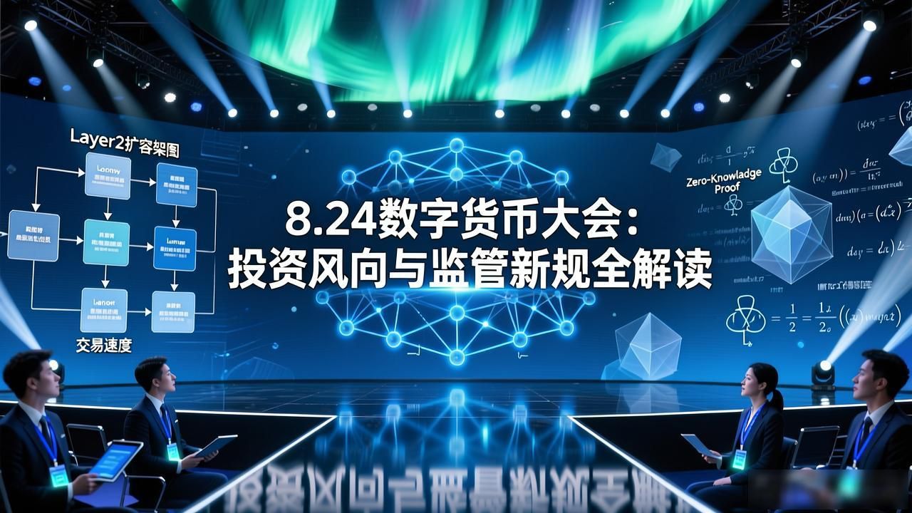8.24数字货币大会：投资风向与监管新规全解读