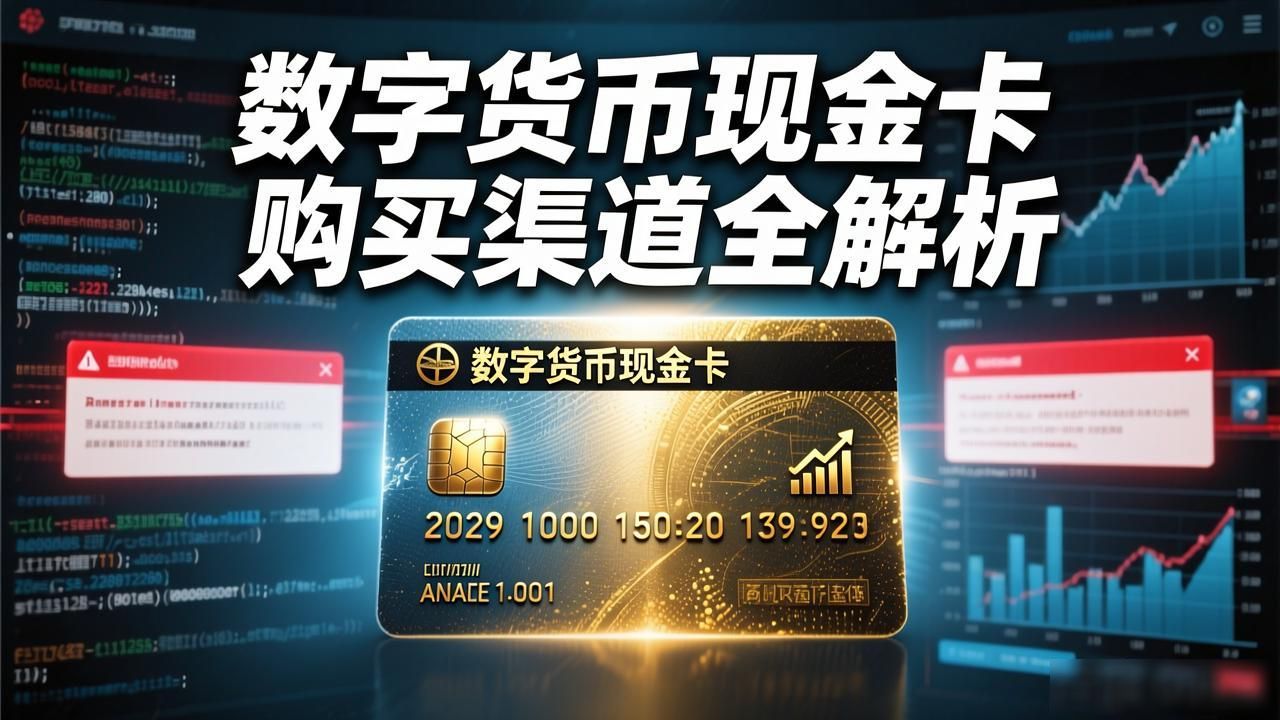 数字货币现金卡购买渠道全解析