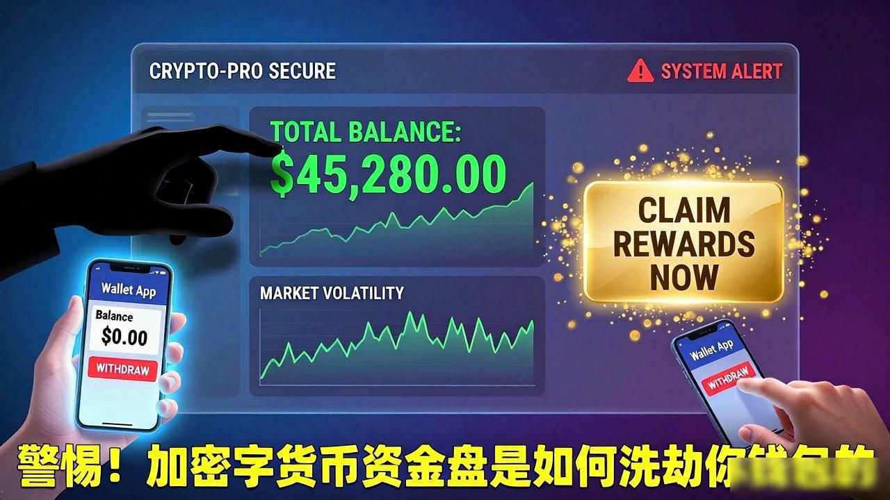 警惕！加密数字货币资金盘是如何洗劫你钱包的