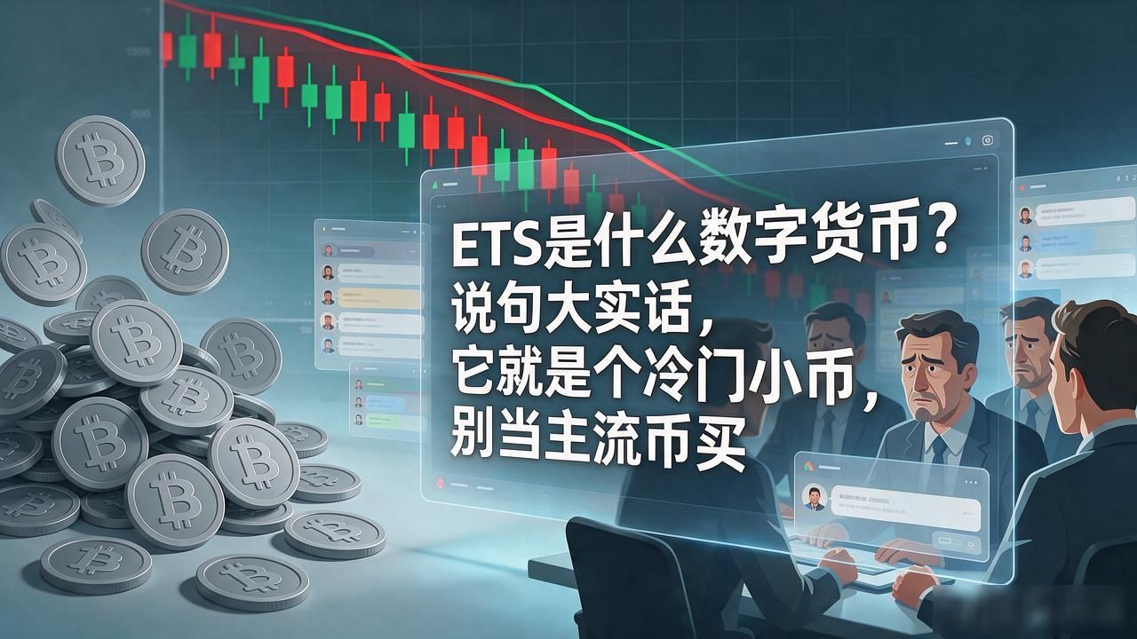 ets是什么数字货币？说句大实话，它就是个冷门小币，别当主流币买