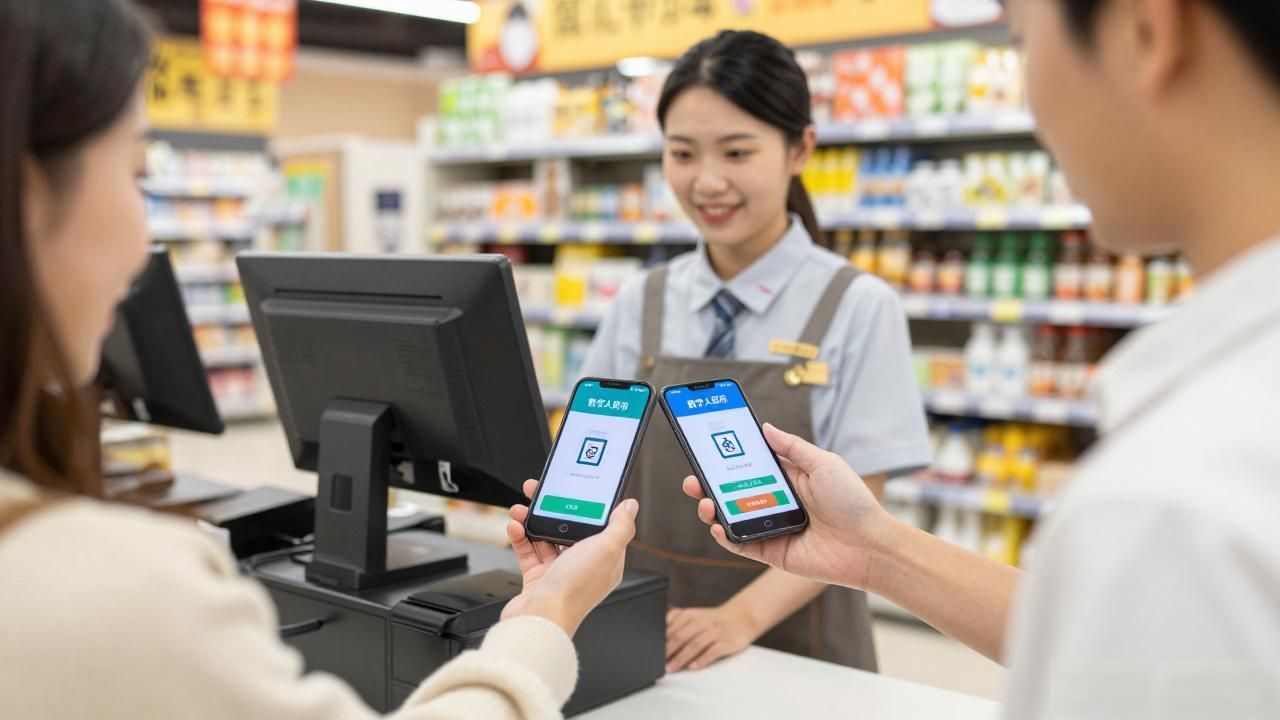 央行数字货币DCEP APP下载了三个月，说说它到底比微信支付宝好在哪