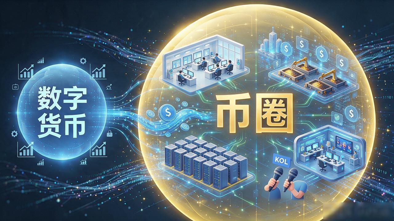 数字货币≠币圈，别混着看——这层关系搞清楚了再谈交易不迟