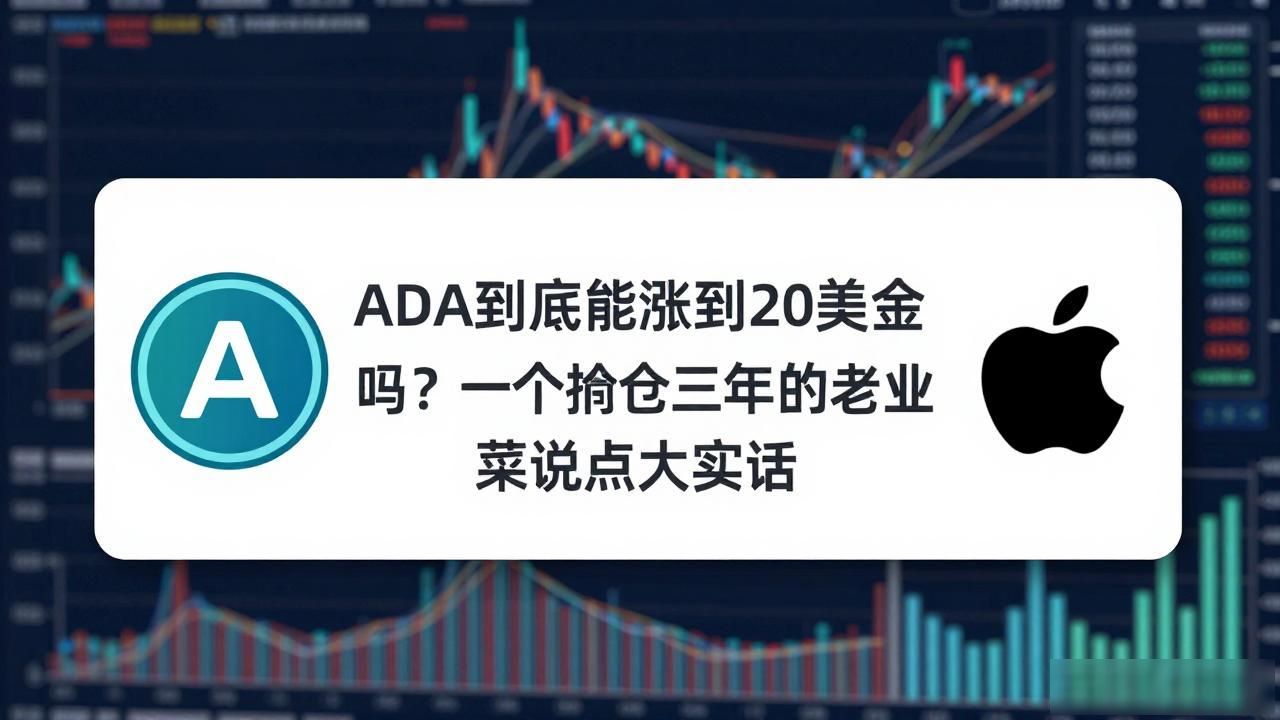 ADA到底能涨到20美金吗？一个持仓三年的老韭菜说点大实话