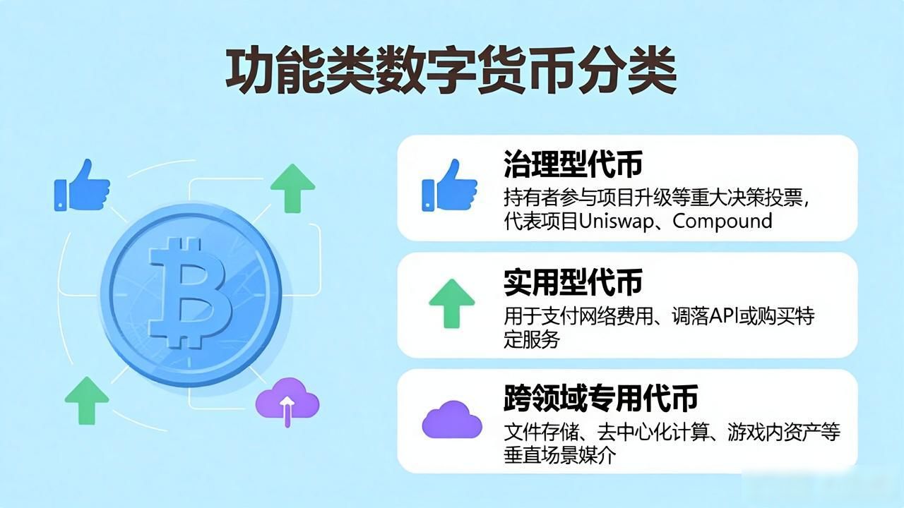 功能类数字货币_功能类数字货币_Web3实用型代币