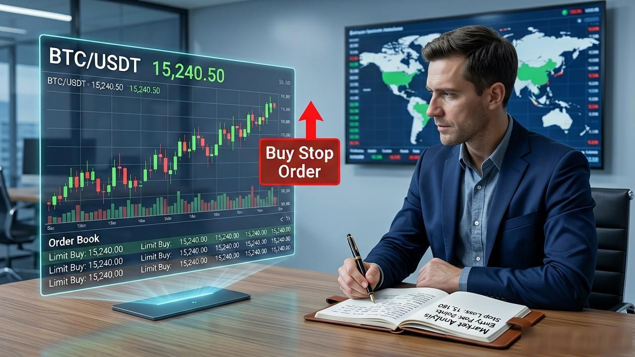 数字货币交易干货:Buy Stop挂单实战指南