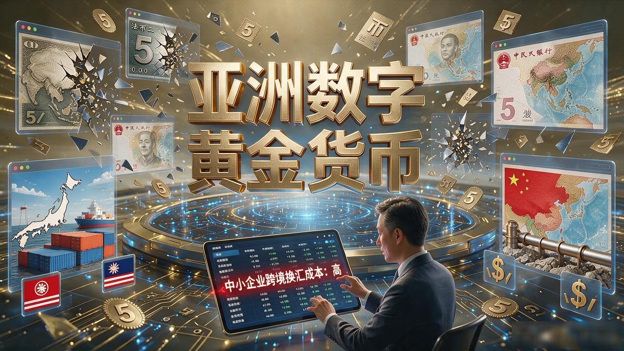 亚洲数字黄金货币概念：黄金锚定加跨境结算，到底是不是真东西