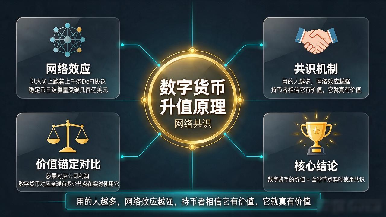 数字货币的升值原理是_比特币升值背后的经济逻辑_数字货币总量锁死与需求外溢
