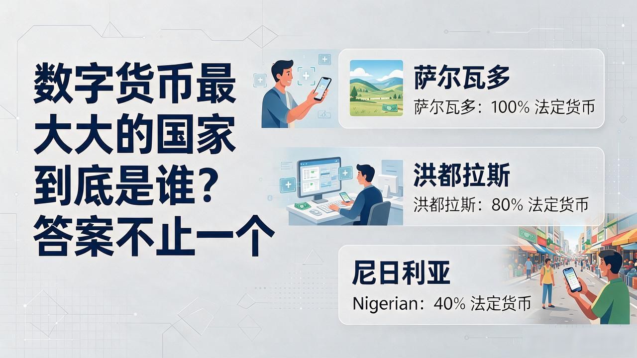 数字货币最大的国家到底是谁？答案不止一个，搞清这几点
