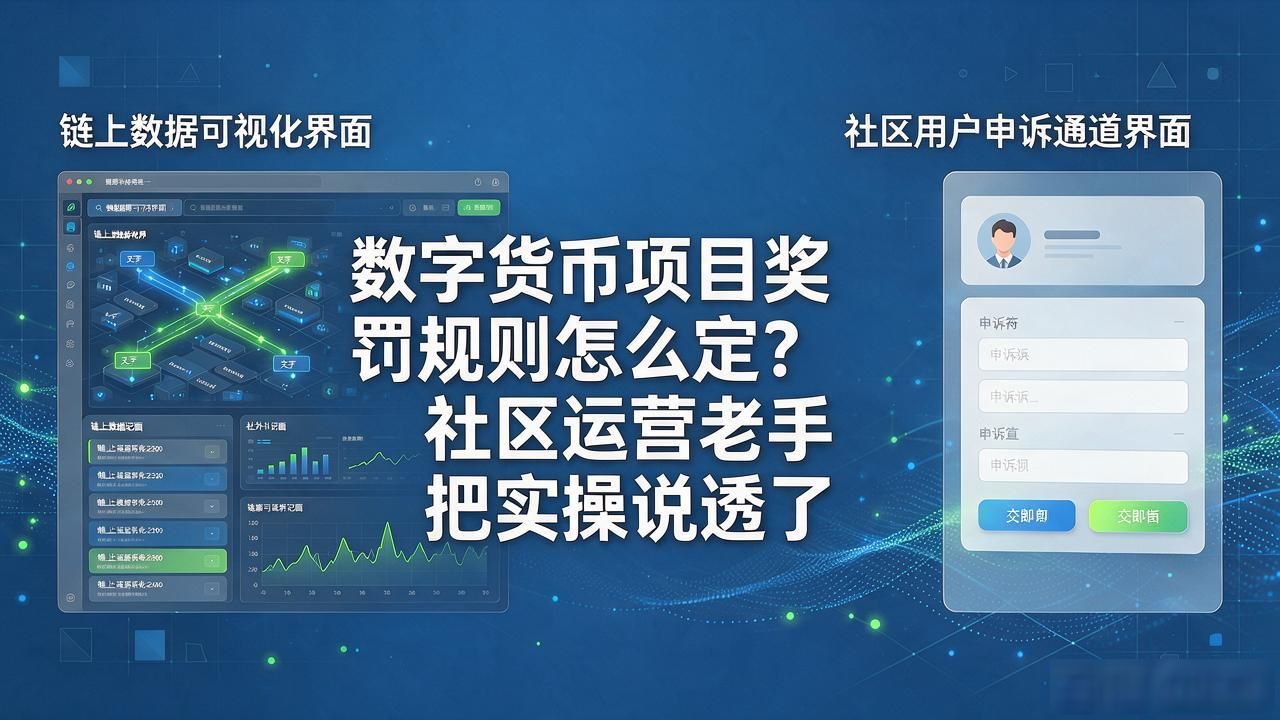 数字货币项目奖罚规则怎么定？社区运营老手把实操说透了