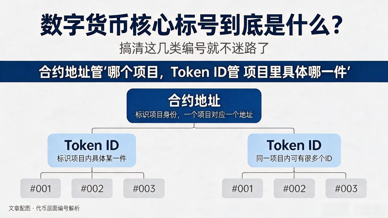 数字货币核心标号到底是什么？搞清这几类编号就不迷路了