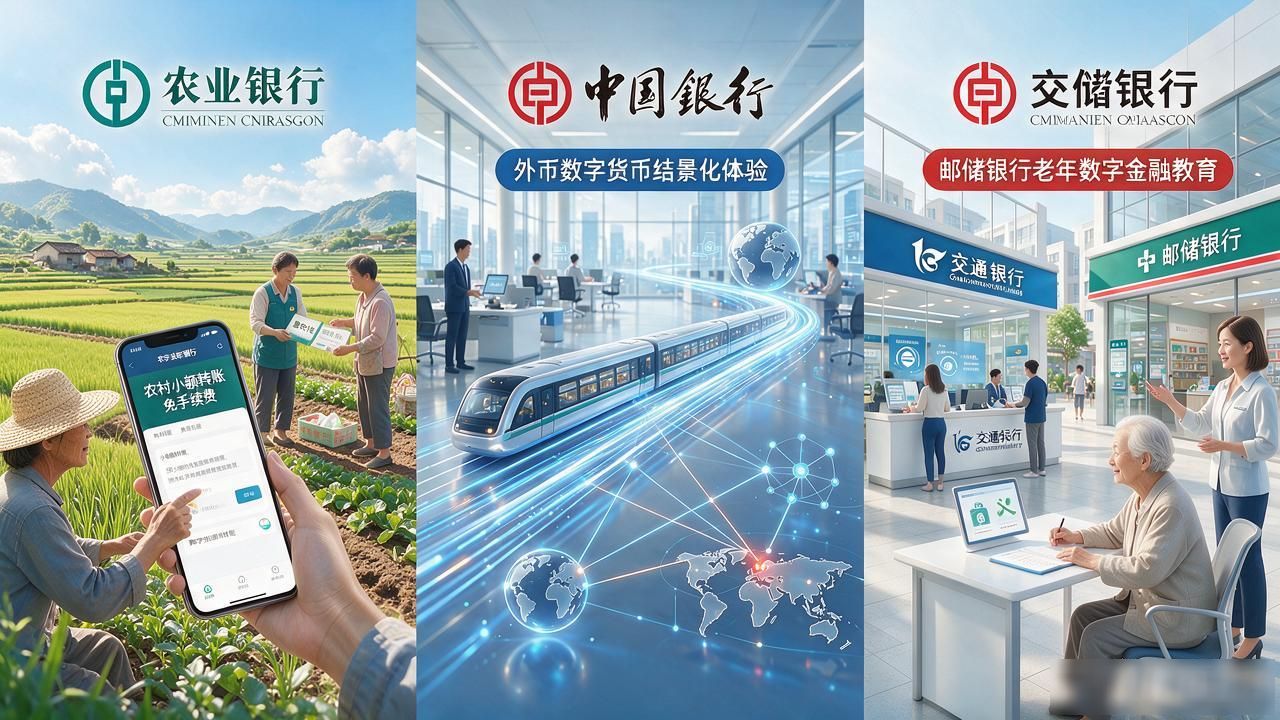 各大行数字货币到底怎么选？六大行产品差异和实操要点一次讲清