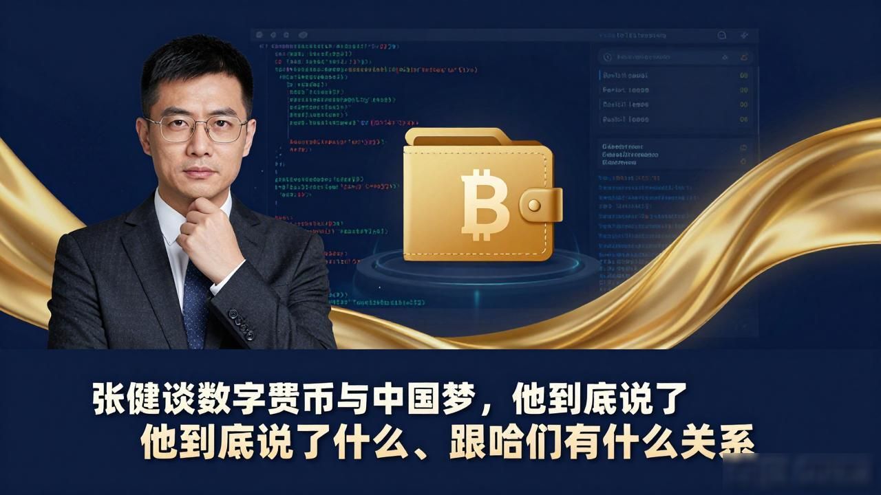 张健谈数字货币与中国梦，他到底说了什么、跟咱们有什么关系