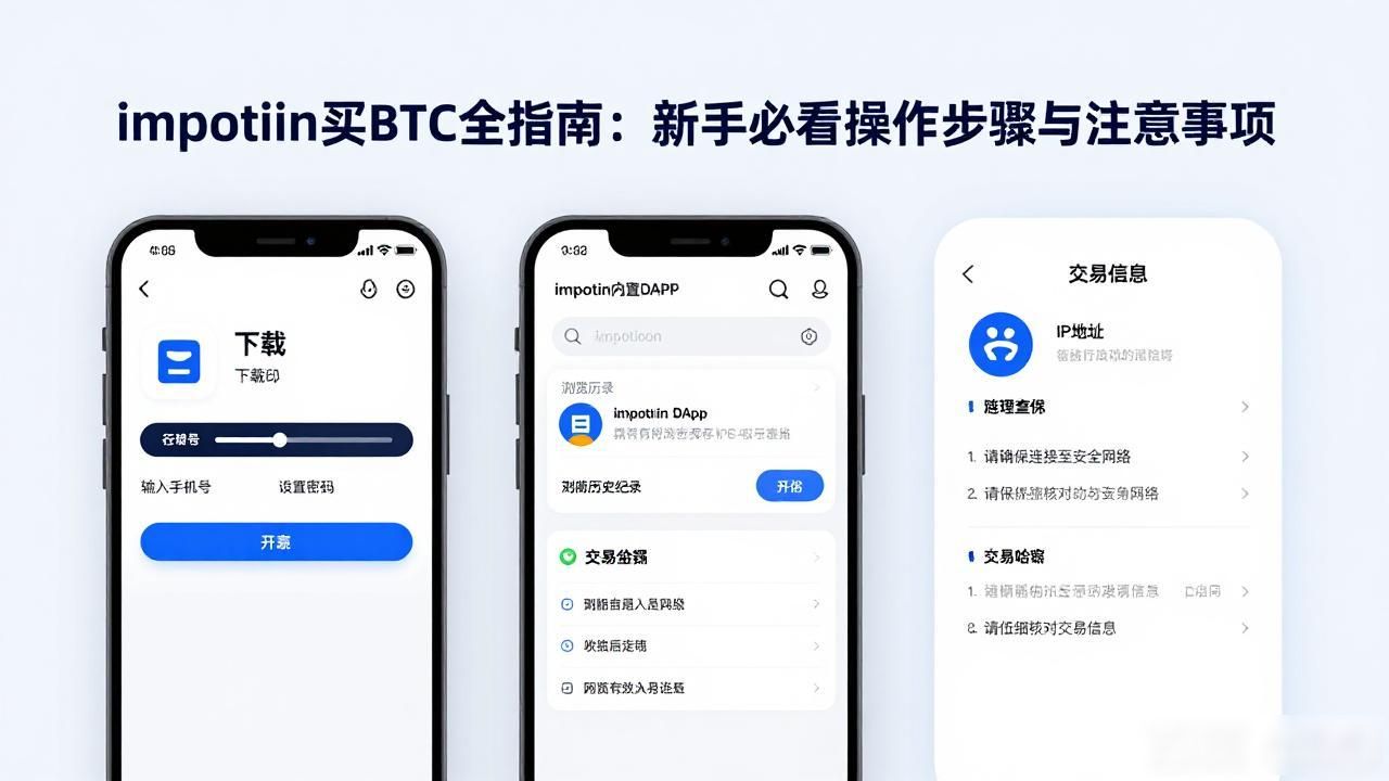 imtoken买BTC全指南：新手必看操作步骤与注意事项