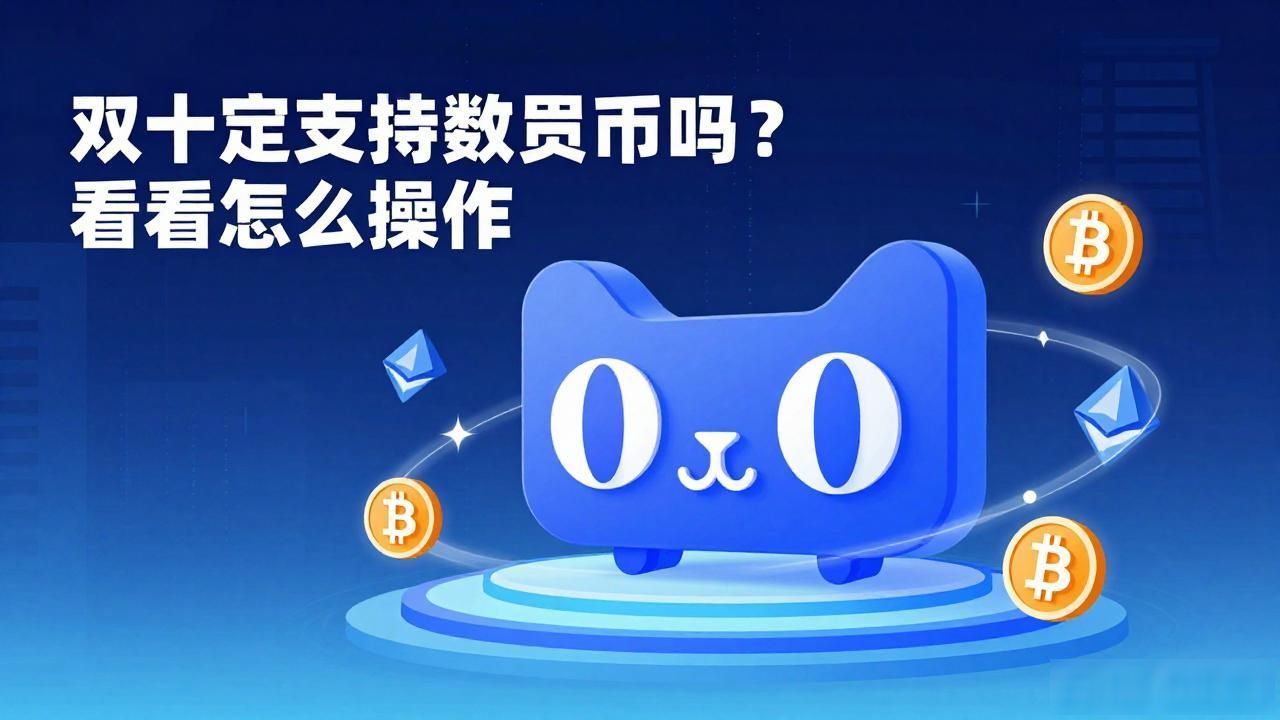 双十一定支持数字货币吗？看看怎么操作
