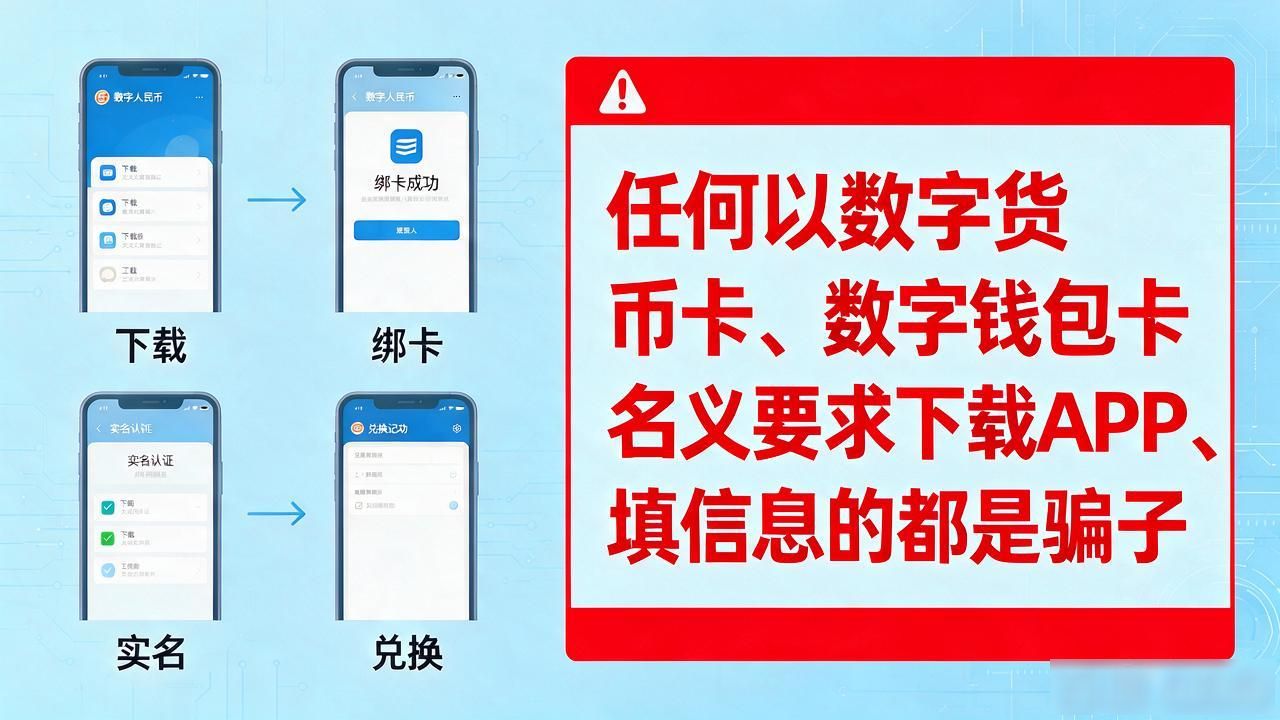 数字货币卡骗局_数字人民币如何领取_数字货币卡哪里领