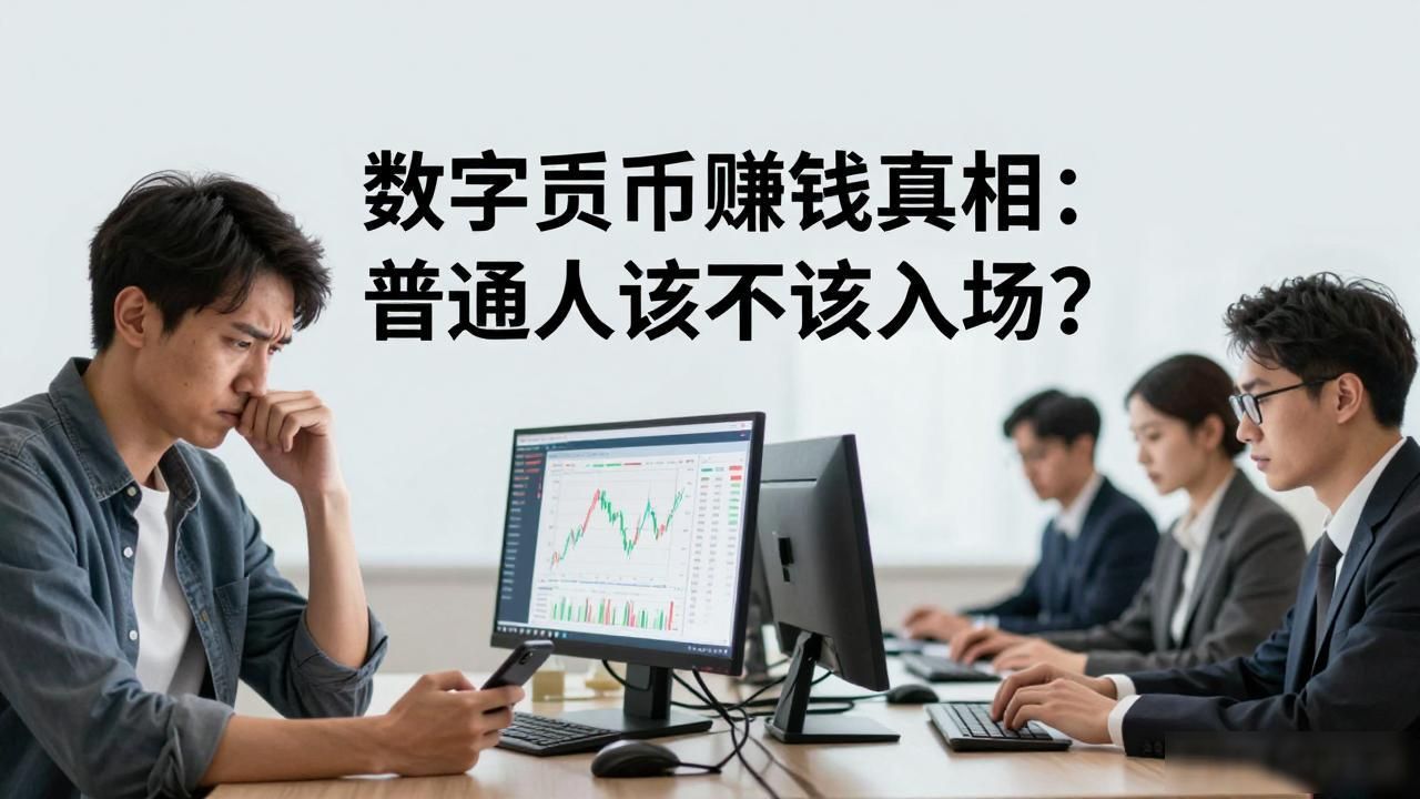 数字货币赚钱真相：普通人该不该入场？