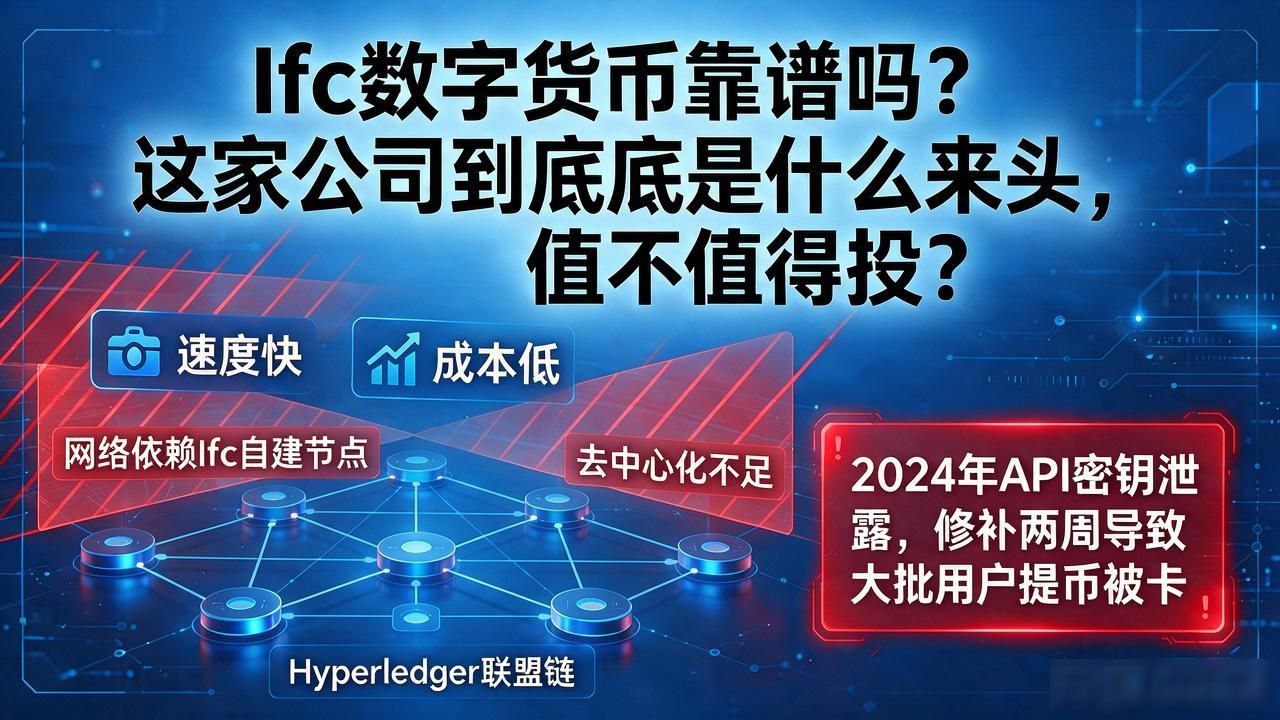 ifc数字货币靠谱吗,这家公司到底是什么来头,值不值得投
