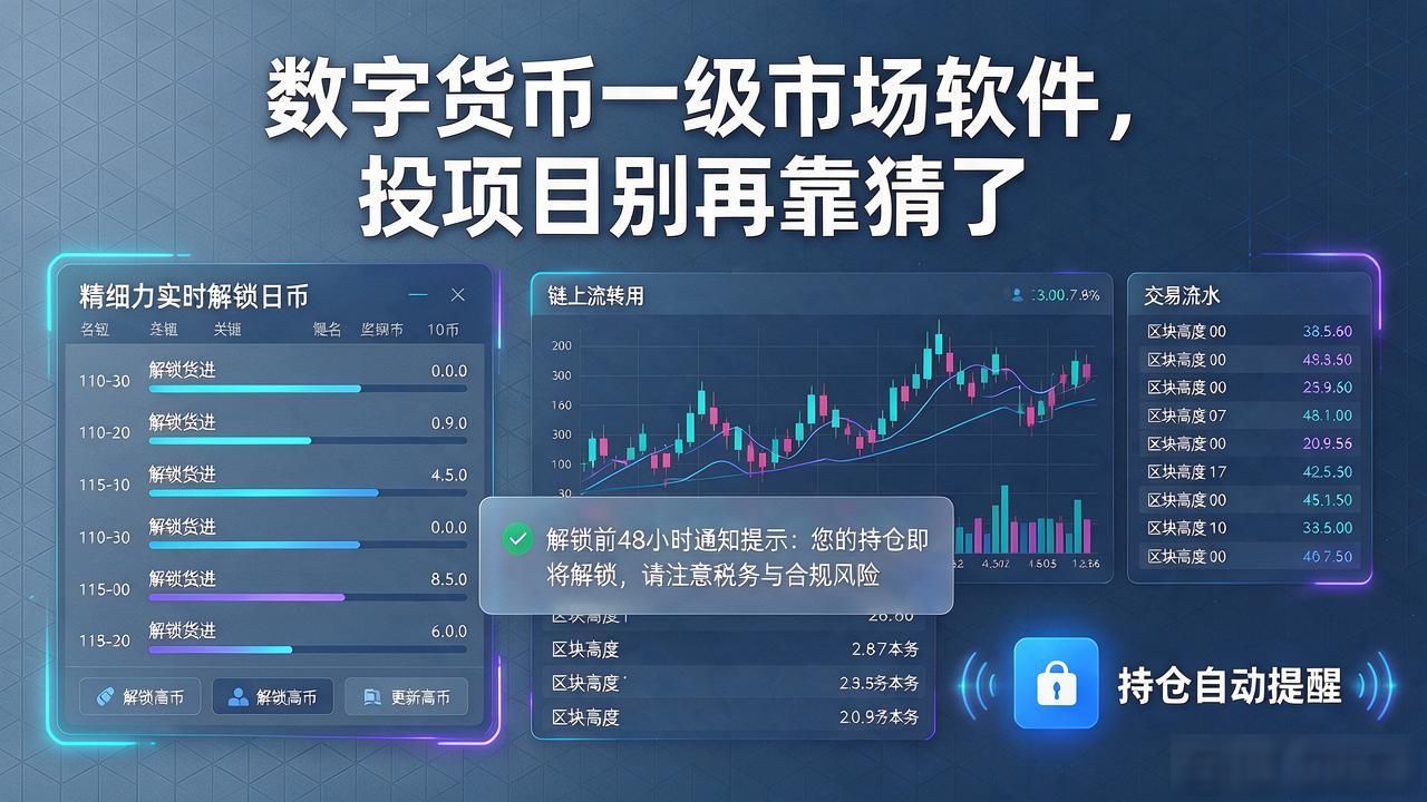 数字货币一级市场软件，投项目别再靠猜了