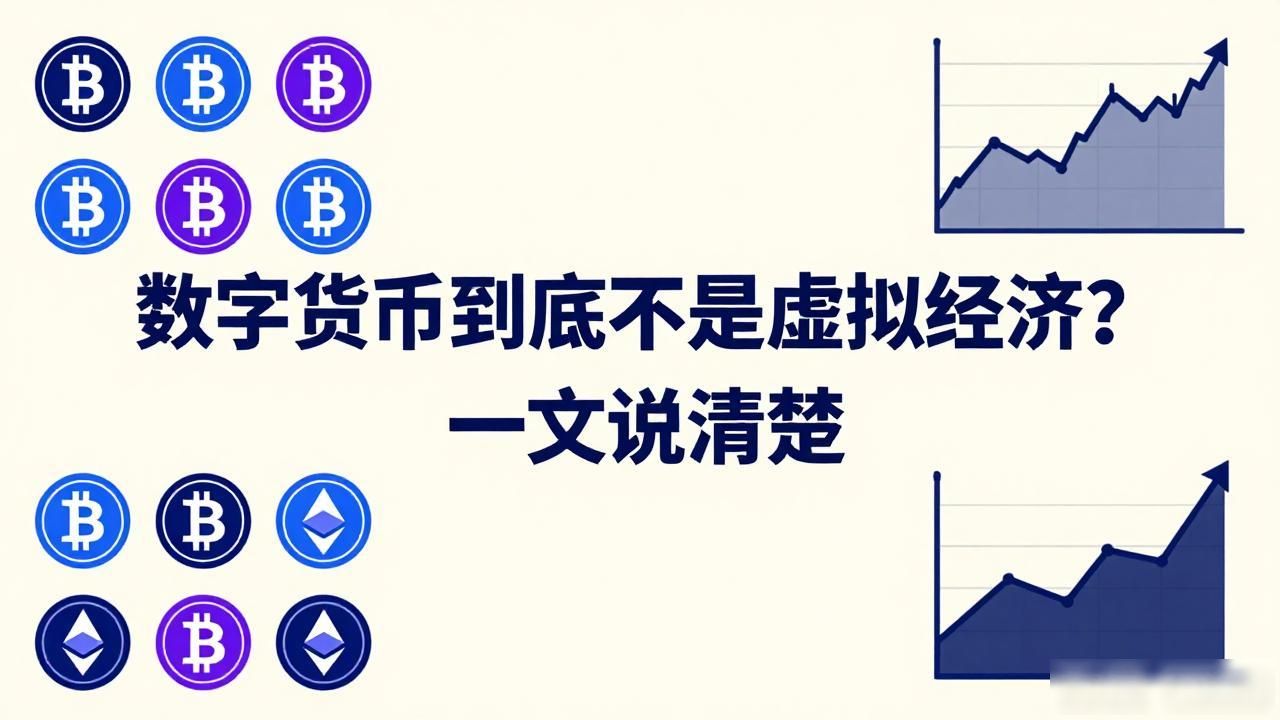 数字货币到底是不是虚拟经济?一文说清楚