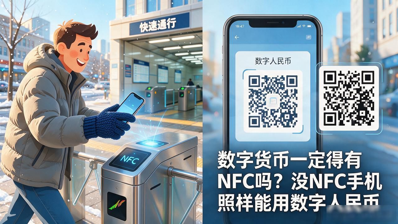 数字货币一定得有NFC吗？没NFC手机照样能用数字人民币