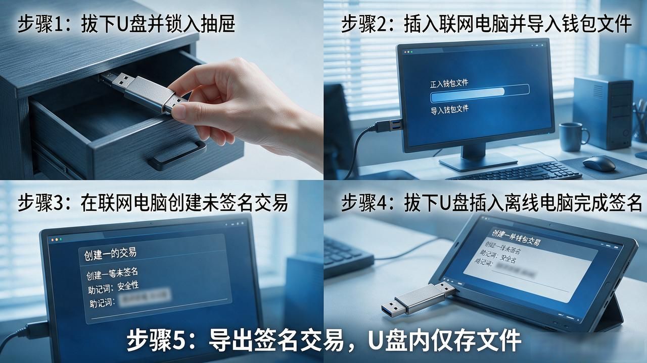 自制U盘数字货币钱包_U盘冷存储方案_u盘自制数字货币钱包